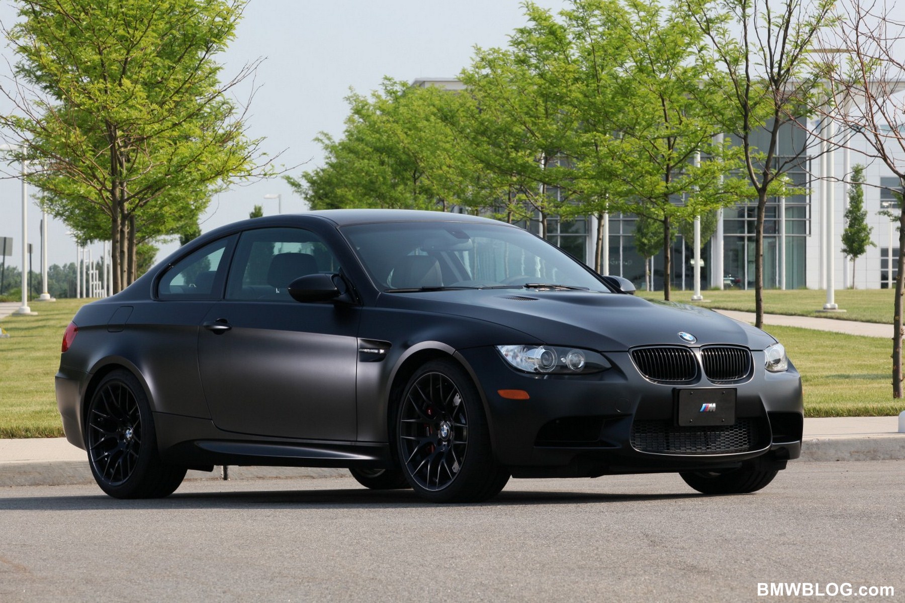 Bmw m3 frozen black paint care #6