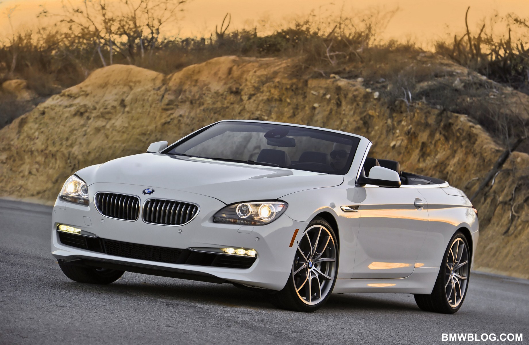 Bmw 650 test drive #6