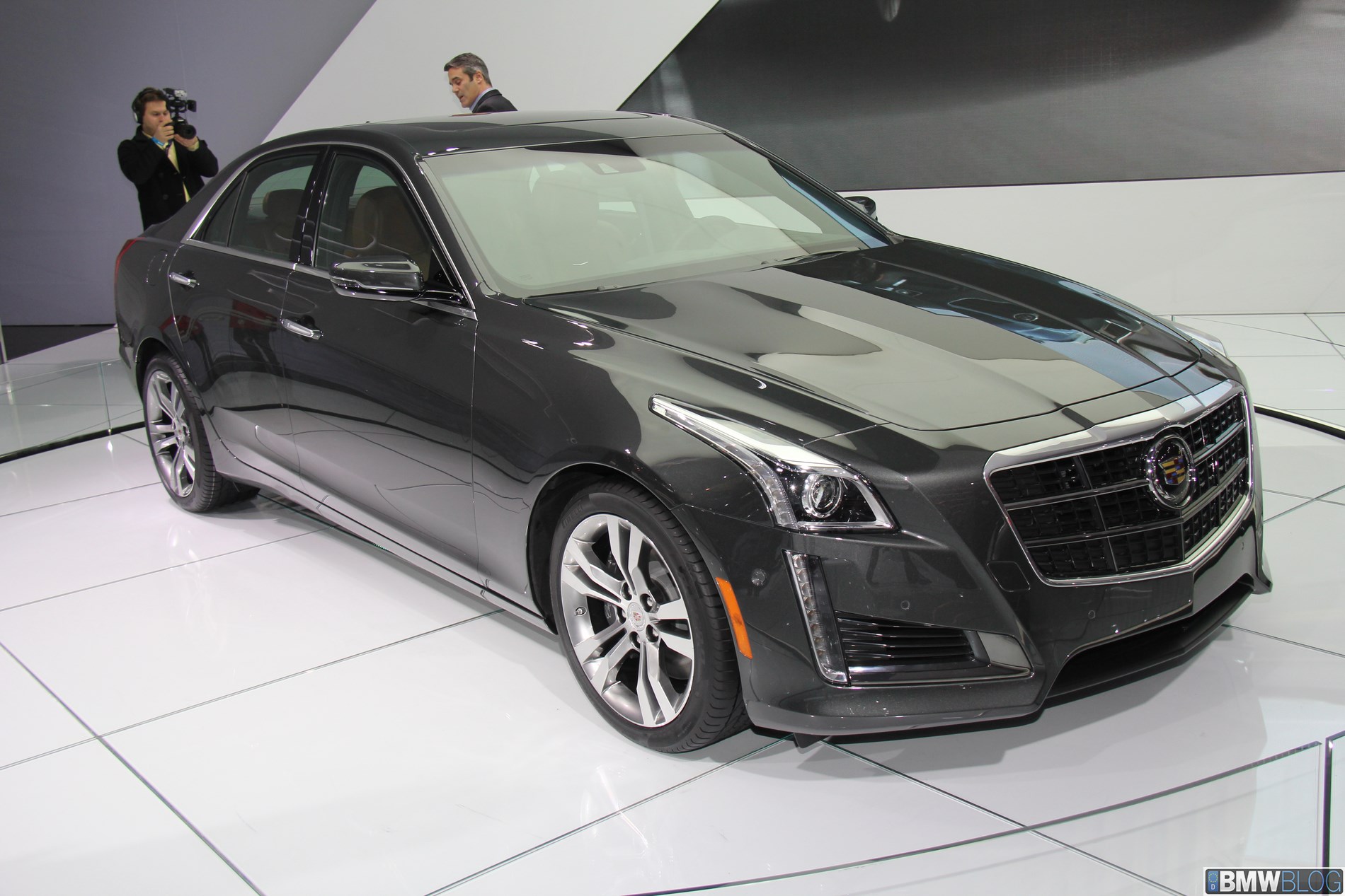 2014 Cadillac cts vs bmw 5 series #7