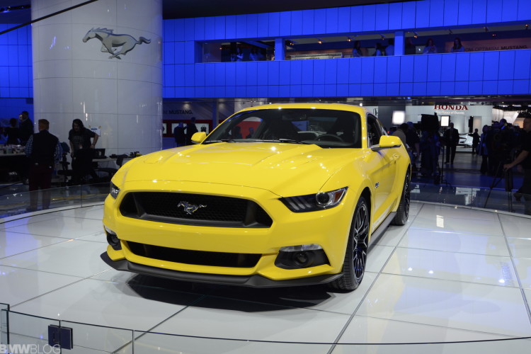 2015 Ford mustang detroit auto show