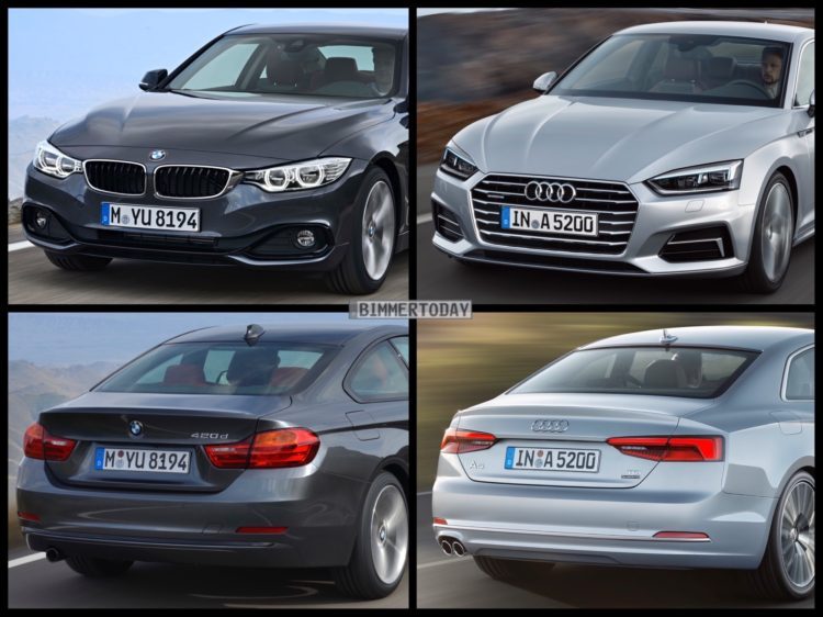 Image Comparison Audi A5 Vs Bmw 4 Series