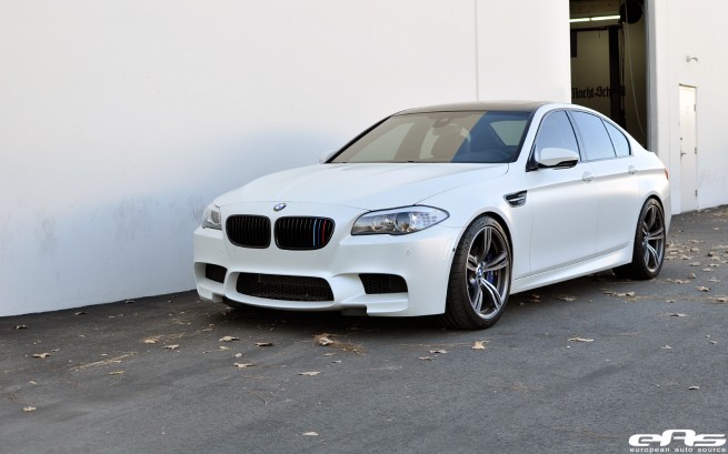 8370971099_fca05416f9 Frozen White BMW F10 M5 Akrapovic Evolution Exhaust 278