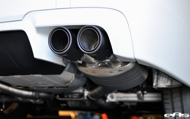 8370973067_9b21752d83 Frozen White BMW F10 M5 Akrapovic Evolution Exhaust 13