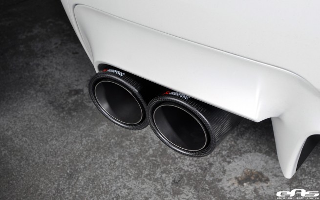 8372043836_14645eff69 Frozen White BMW F10 M5 Akrapovic Evolution Exhaust 10