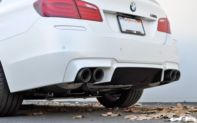8380252753_a779825b1d Frozen White BMW F10 M5 Akrapovic Evolution Exhaust 24