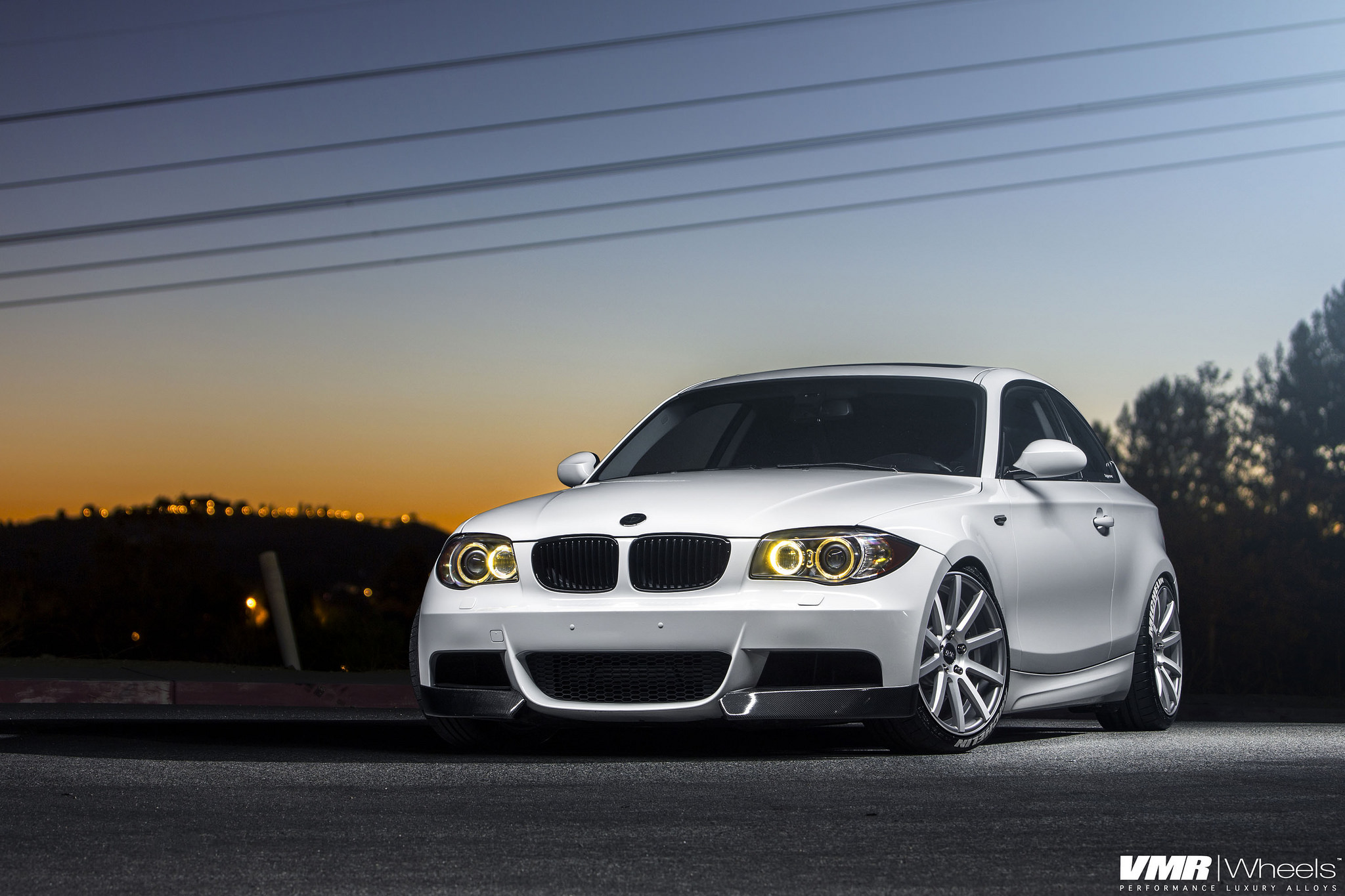 Alpine white bmw 135i #7