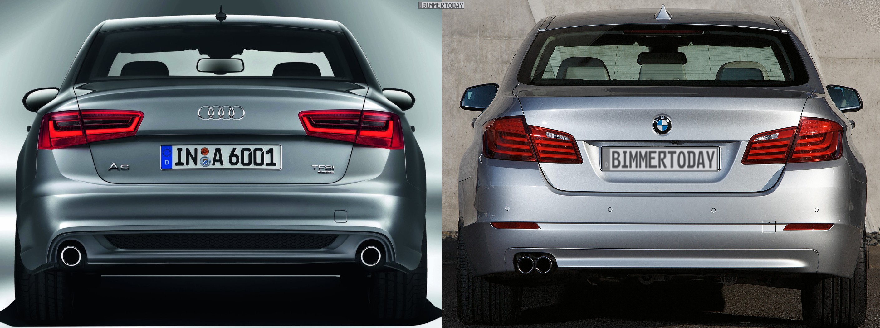 Audi a6 vs bmw 5 series 2011 india