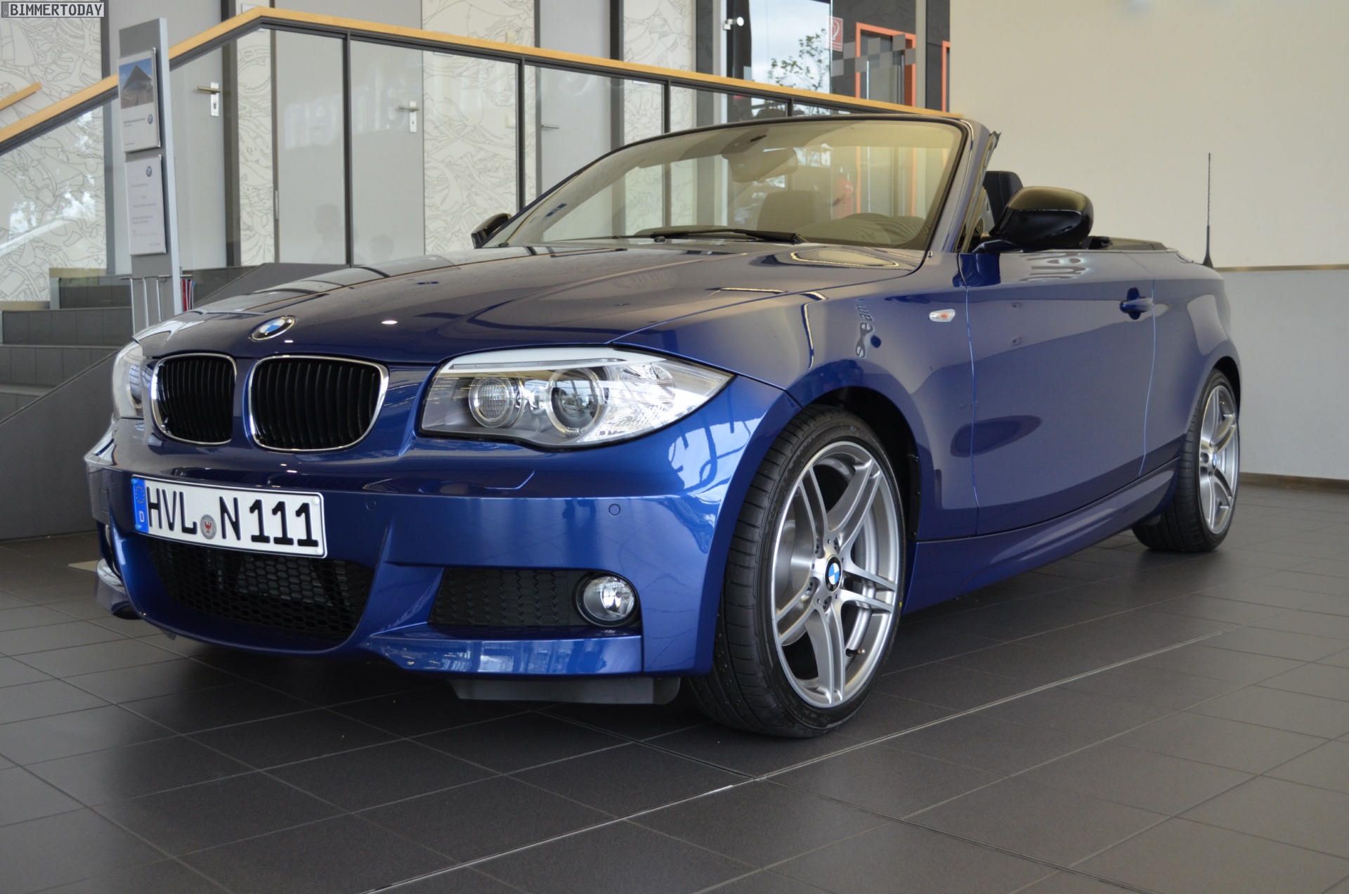 Bmw 1 series m sport lemans blue #7