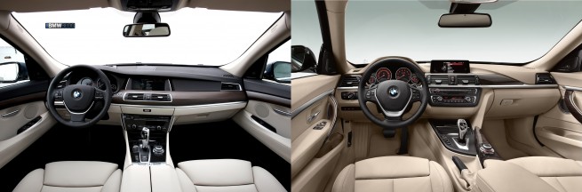 Photo Comparison: BMW 3 Series GT vs. BMW 5 Series GT Photo Photo Comparison: BMW 3 Series GT vs. BMW 5 Series GT