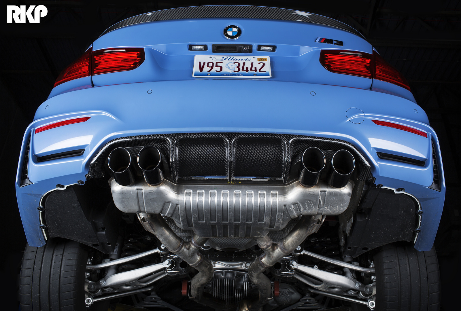 Bmw m3 diffuser install #4