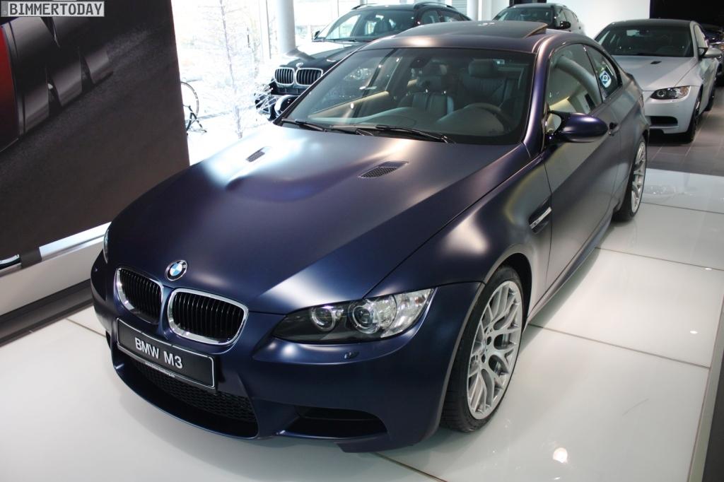 BMW M3 in Frozen Dark Blue