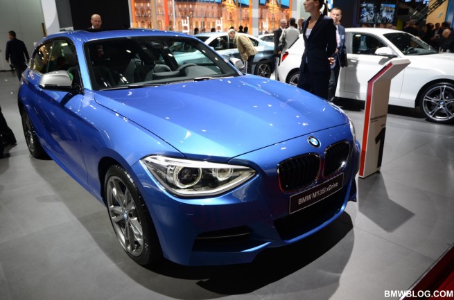 Video: BMW M135i xDrive at the 2012 Paris Motor Show
