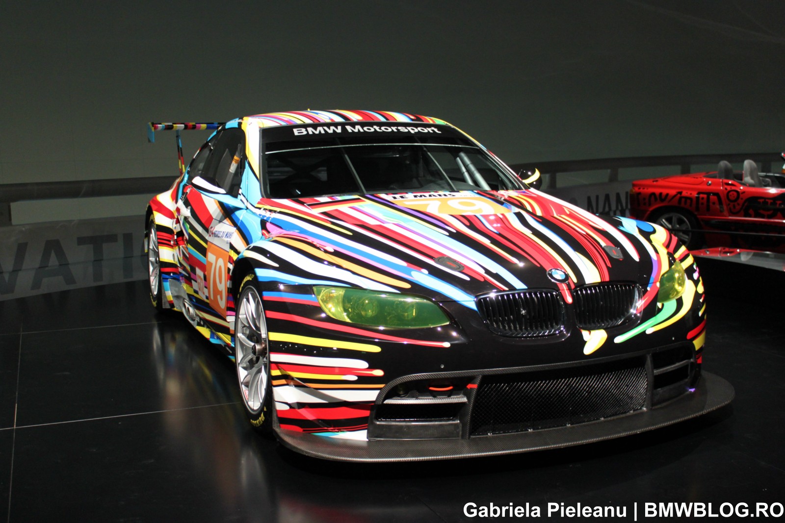 BMW M3 GT2 Art Car at the BMW Museum