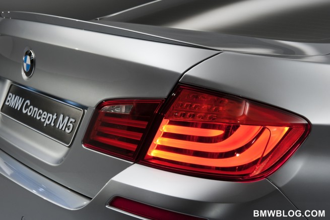 The BMW Concept M5. (04/2011)