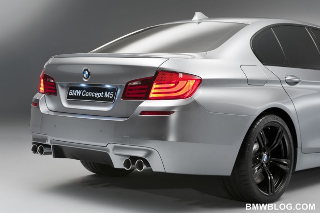The BMW Concept M5. (04/2011)