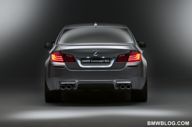 The BMW Concept M5. (04/2011)