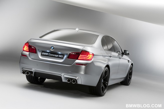 The BMW Concept M5. (04/2011)