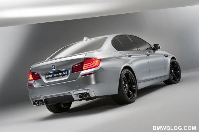 The BMW Concept M5. (04/2011)
