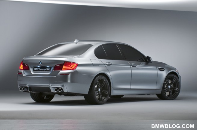 The BMW Concept M5. (04/2011)