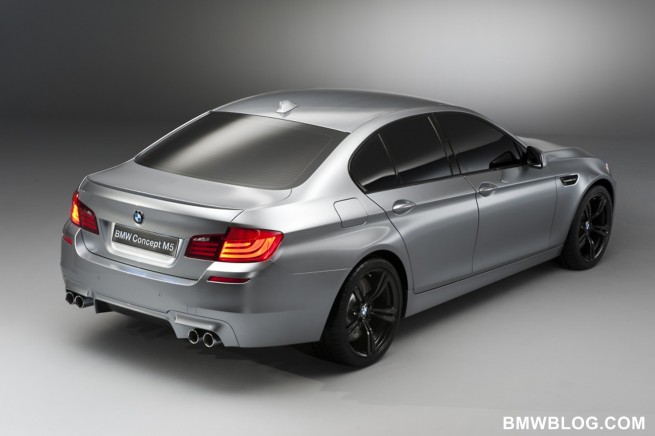 The BMW Concept M5. (04/2011)