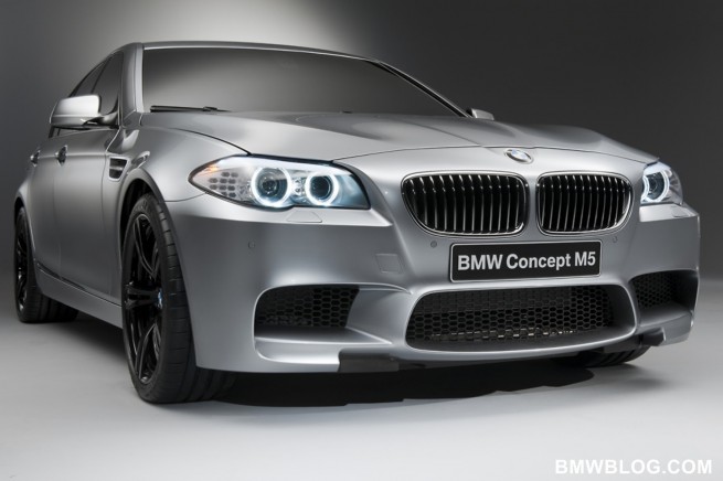 The BMW Concept M5. (04/2011)