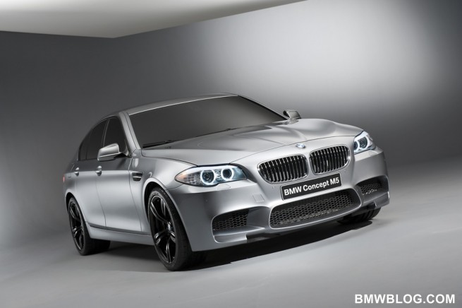 The BMW Concept M5. (04/2011)