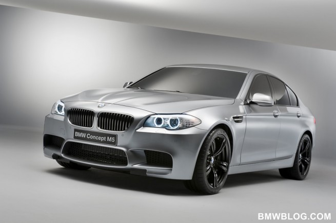The BMW Concept M5. (04/2011)