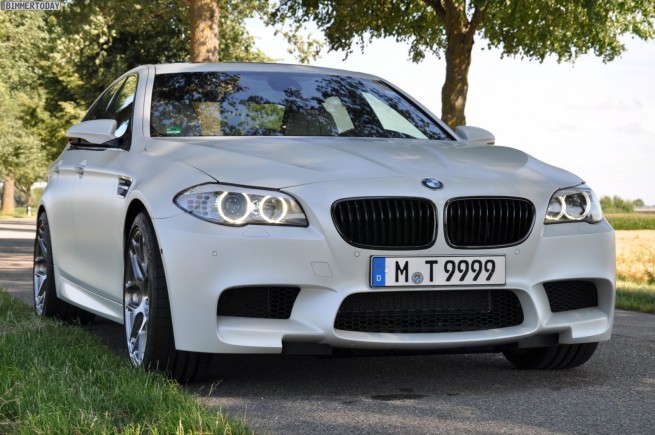 BMW-M5-F10-Frozen-White-Individual-2012-03 Video: 24 BMW M5. The big delivery