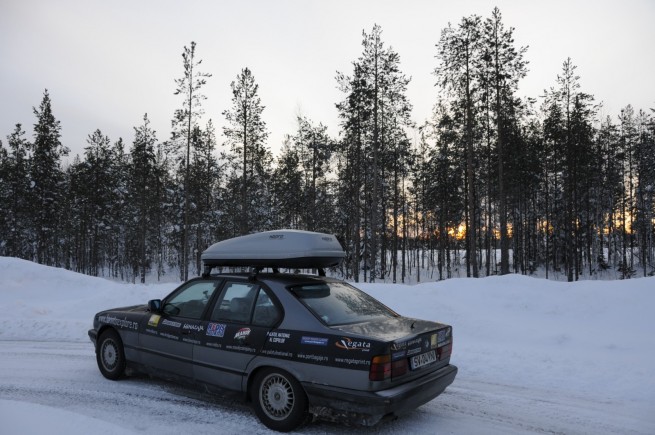 BMW Seria 5 Expeditie Polul Nord 13