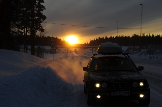 BMW Seria 5 Expeditie Polul Nord 14
