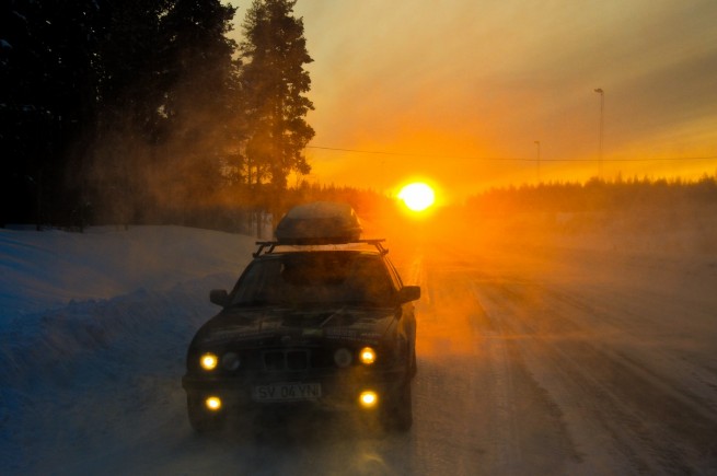 BMW Seria 5 Expeditie Polul Nord 30