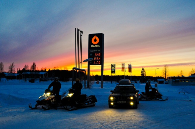 BMW Seria 5 Expeditie Polul Nord 31