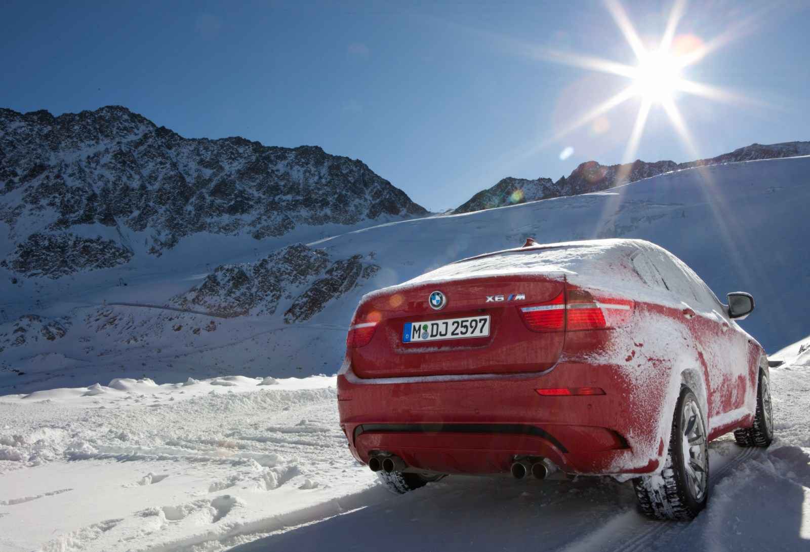Bmw xdrive in the snow #3