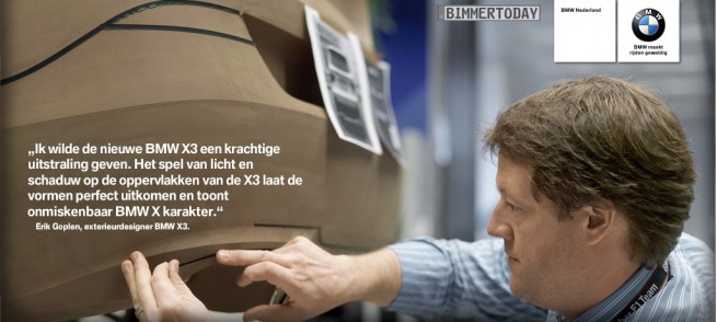 Video: Designul lui BMW X3 explicat de Adrian Van Hooydonk si Erik Goplen