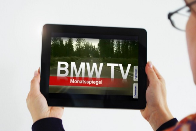 bmw ipad