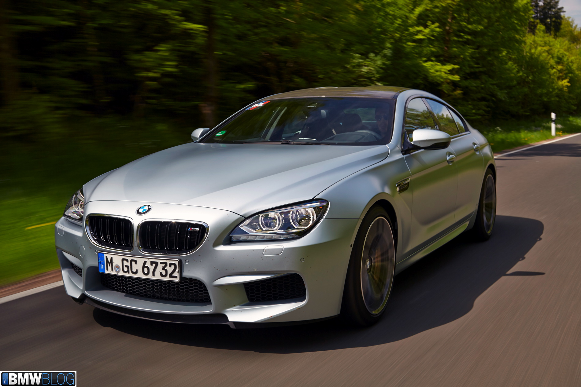 Bmw m6 gran coupe test video