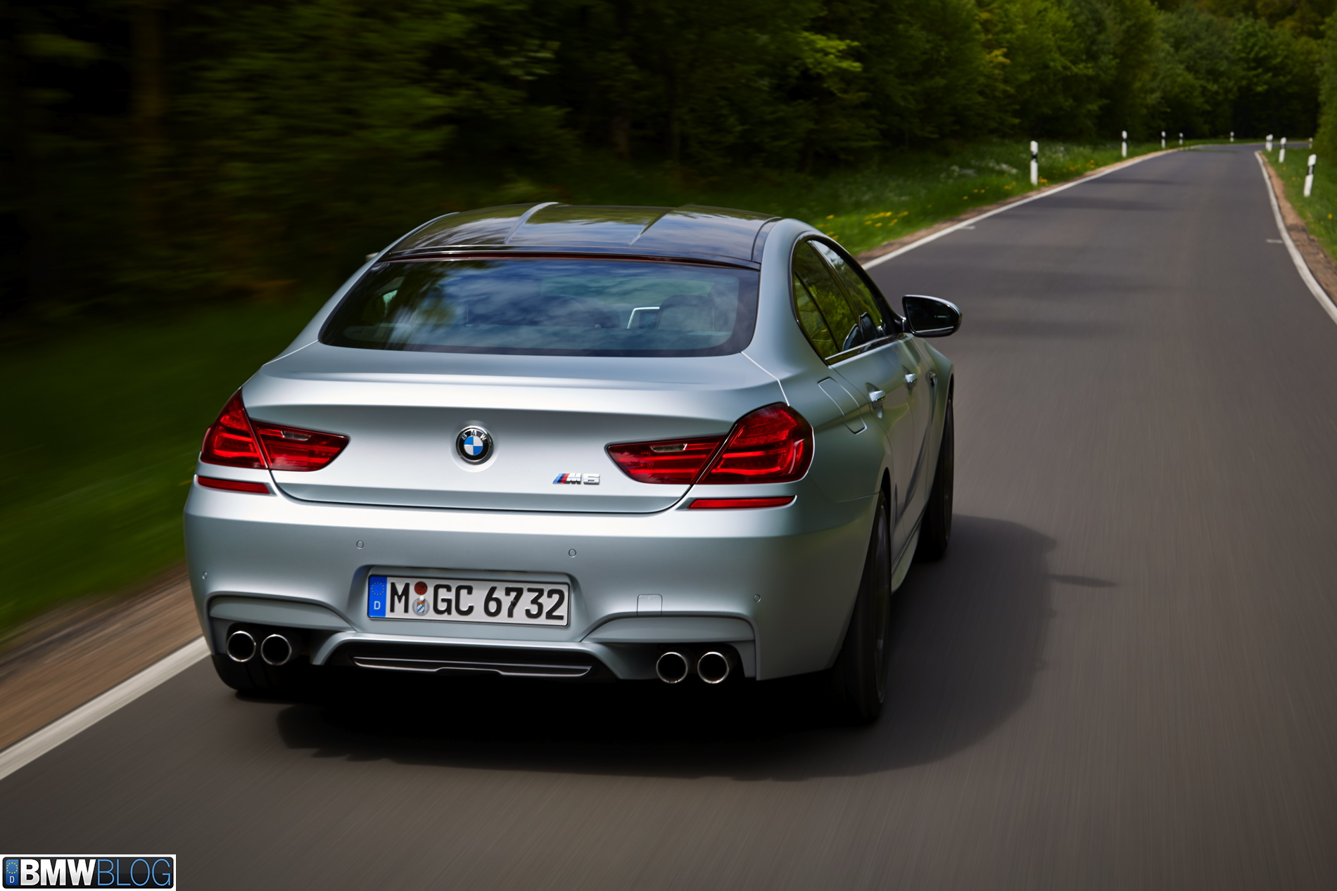 Bmw m6 gran coupe test video #2