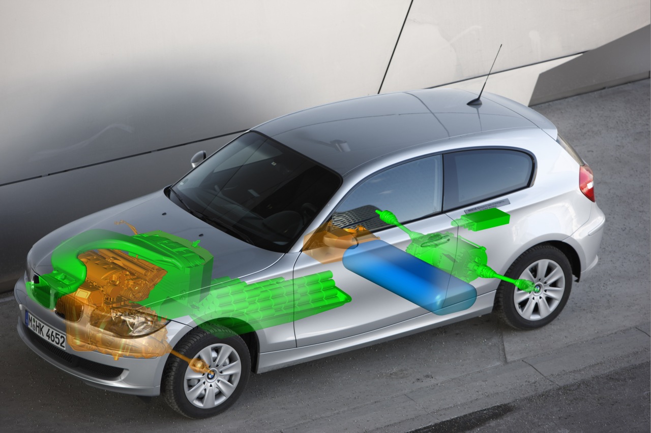 Bmw water fuel cell car