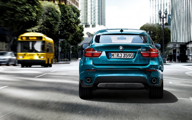 The new BMW X6 comes standard as a fourseat model