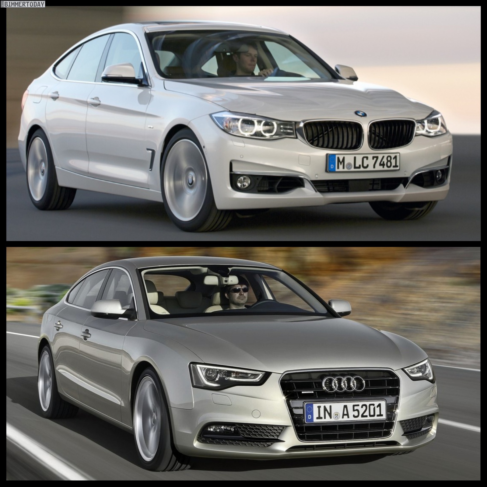 Audi a5 sportback vs bmw 3 series