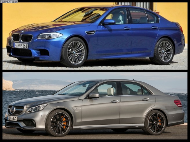 Bild-Vergleich-BMW-M5-F10-Mercedes-E63-AMG-01