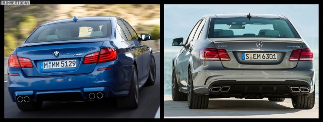 Bild-Vergleich-BMW-M5-F10-Mercedes-E63-AMG-05