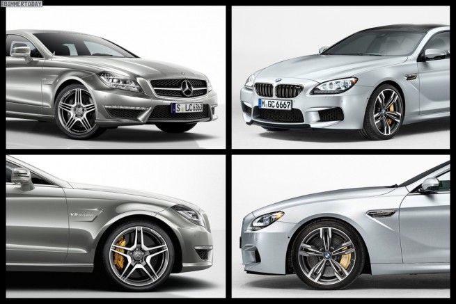 Bild-Vergleich-BMW-M6-GC-Mercedes-CLS63-AMG-01 Photo Comparison: BMW M6 Gran Coupe vs. Mercedes Benz CLS 63 AMG