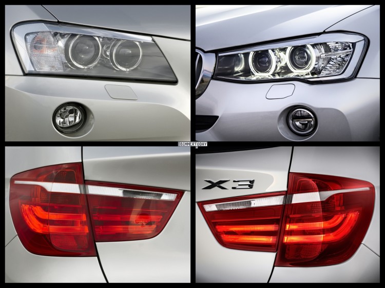 Bmw 3 facelift comparison #2