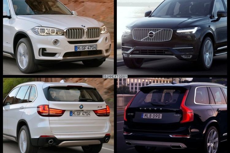 Bmw x5 vs volvo xc90 safety #3