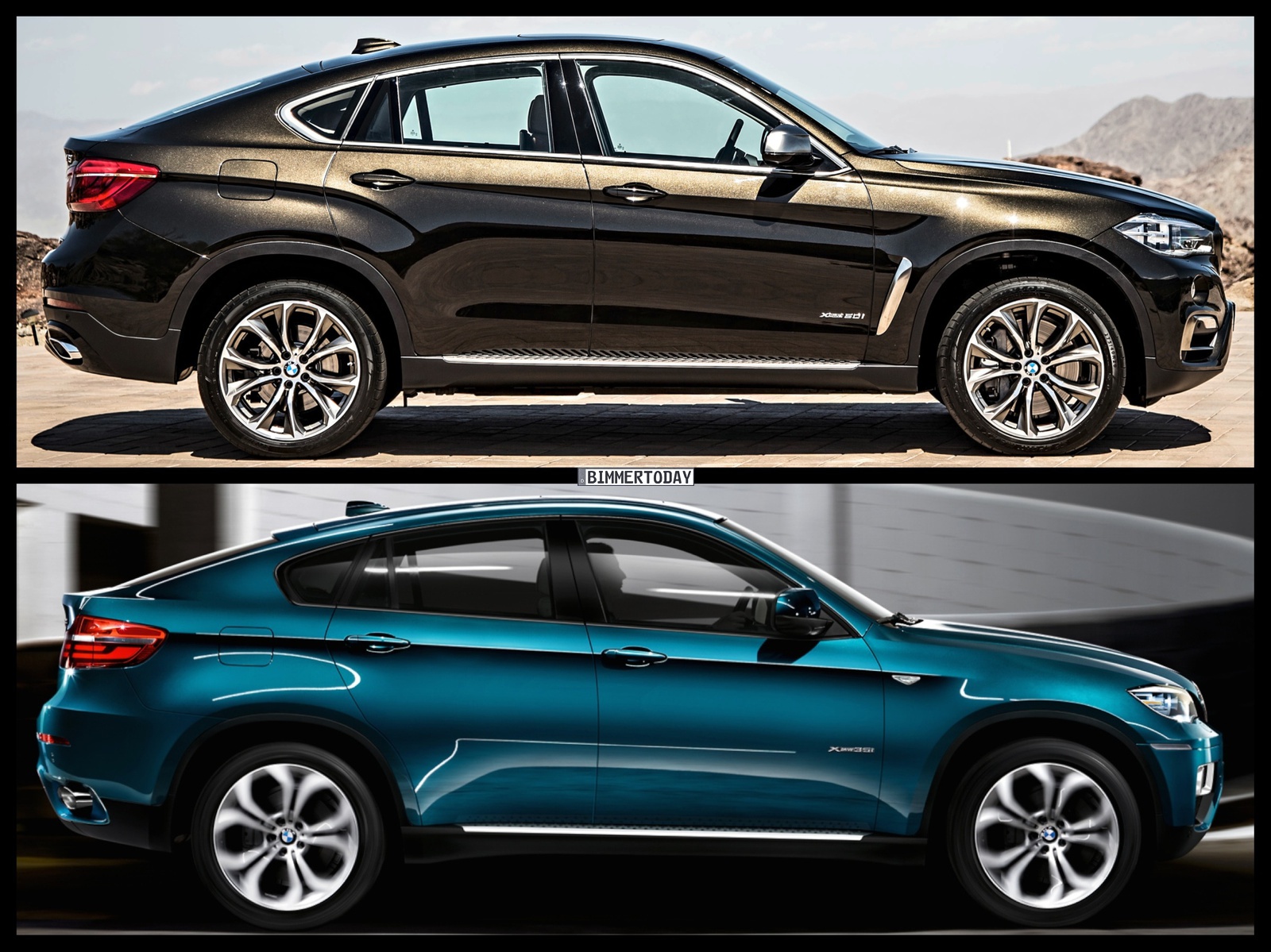 Bmw x5 x6 comparison #5
