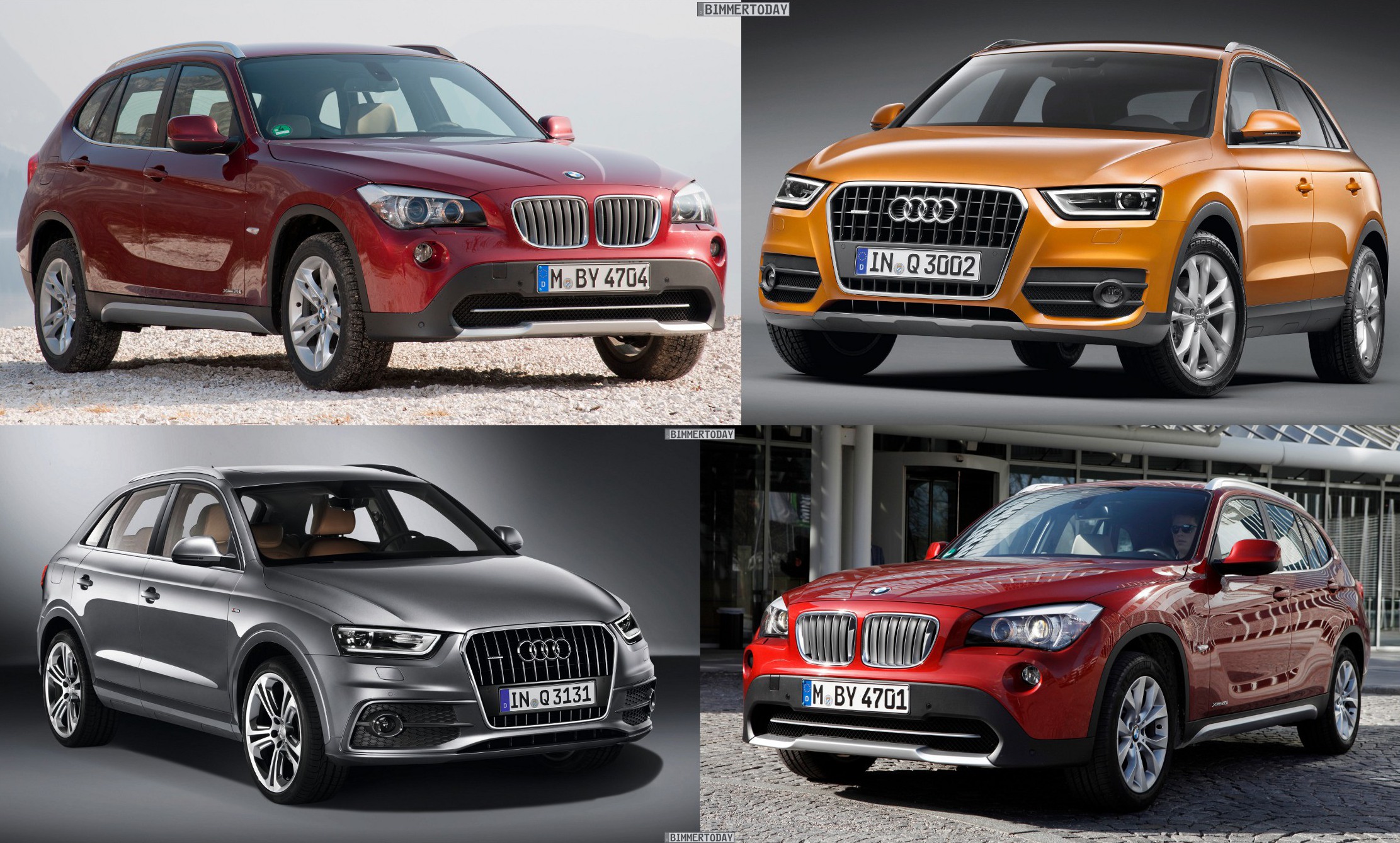 Audi q3 compared to bmw x1 #2