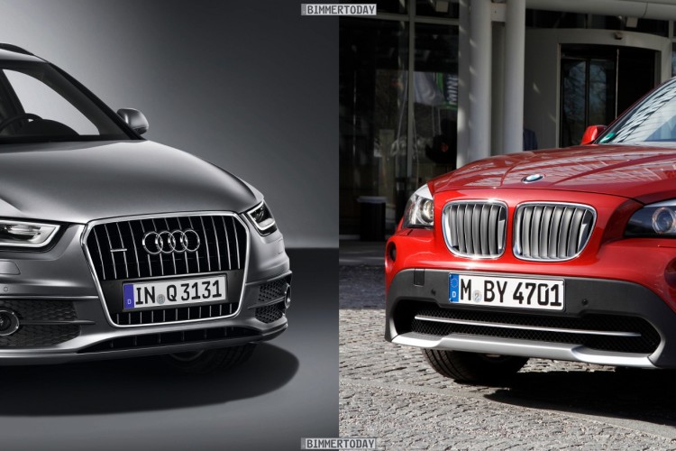 Audi q3 compared to bmw x1