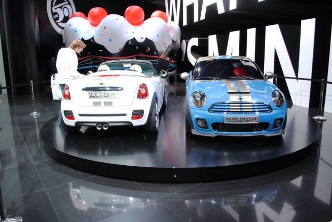 Frankfurt Auto Show: MINI Coupe and Roadster