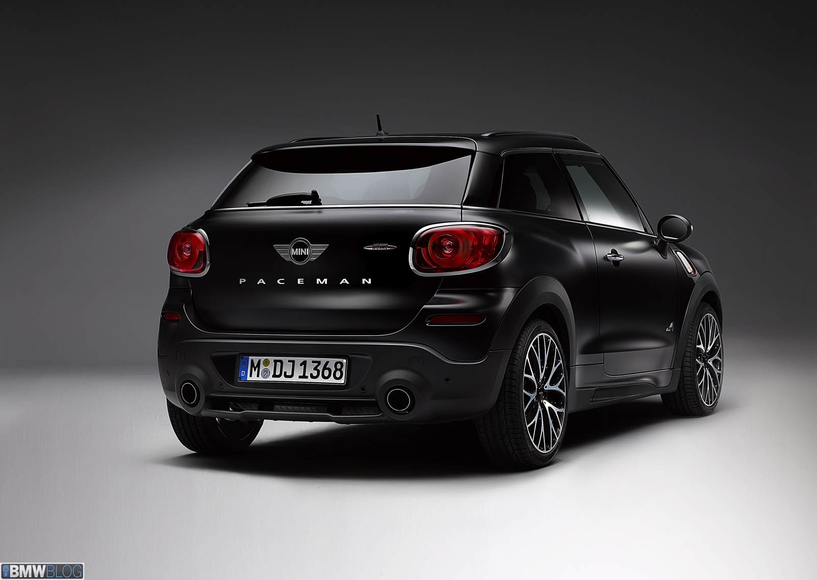 Bmw mini black paint #5